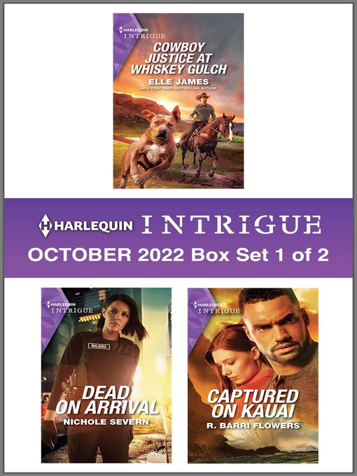 Title details for Harlequin Intrigue: October 2022 Box Set 1 of 2 by Elle James - Available